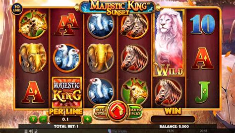 Majestic King Sunset Slot - Play Online